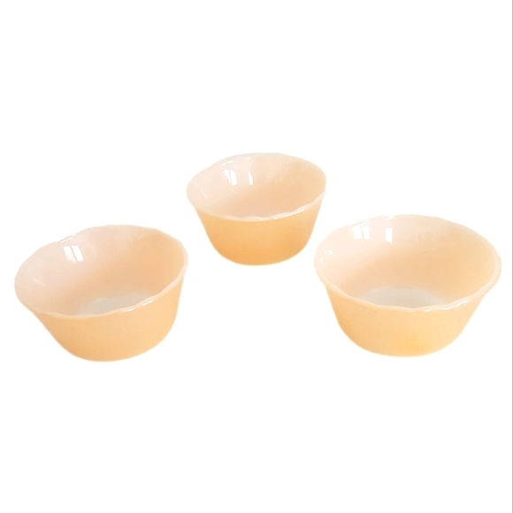Anchor Hocking Other - 1960s Copper Tint Fire King Custard Cups